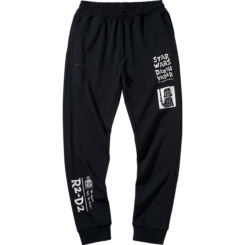 李宁星球大战联名系列男子收口卫裤AKLP849-2