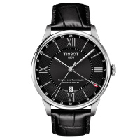 天梭(TISSOT)瑞士手表 杜鲁尔系列皮带男士机械表T099.429.16.058.00