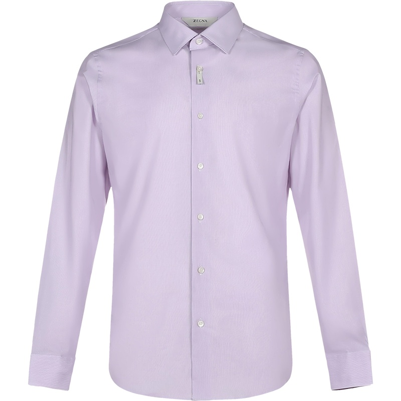 杰尼亚 Z ZEGNA 男士棉质长袖衬衫205052 ZCSC1