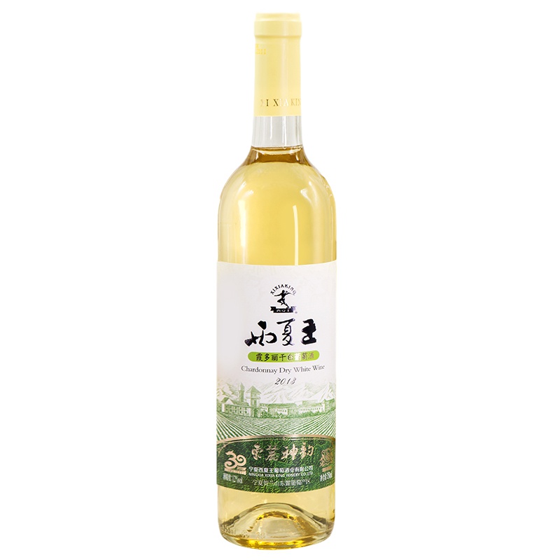 西夏王 东麓神韵霞多丽干白葡萄酒 贺兰山东麓葡萄酒产区750ml