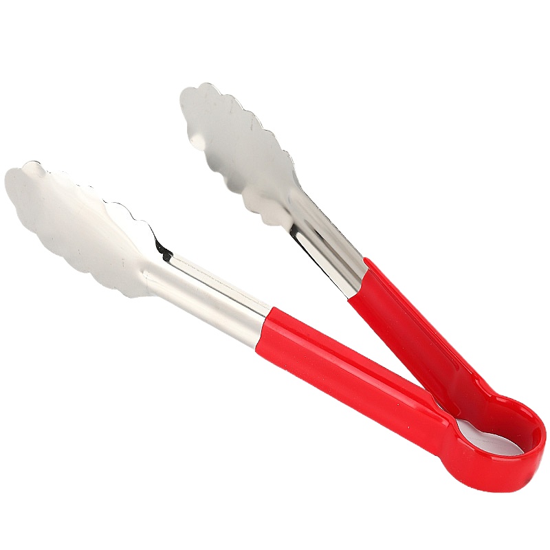 企购优品 不锈钢食品夹子分菜夹熟食肉夹