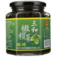 三和四美橄榄菜 中华老字号扬州特产四美酱菜下饭菜360g*2大瓶装