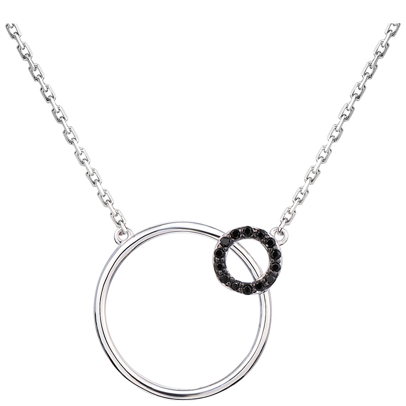 佰色传情BRIR纯银S925项链简约小众设计感ins冷淡风