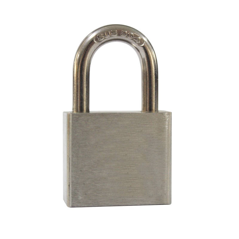 凯圣蓝 304不锈钢挂锁 50mm 通开钥匙