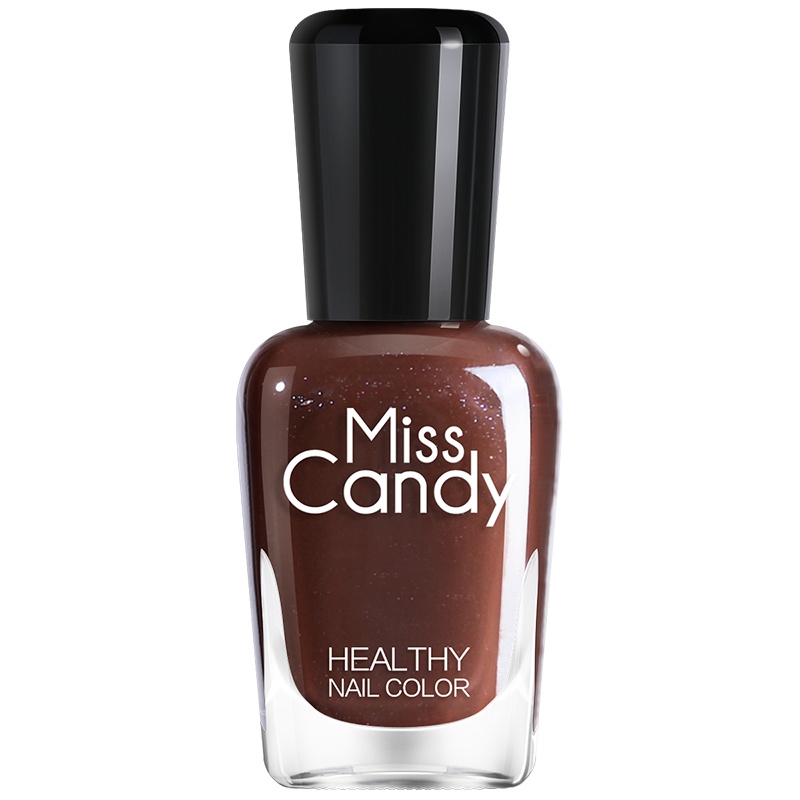 MissCandy健康甲油 无味可剥指甲油 映像系列美甲 NI005生长/巧克力色15ml