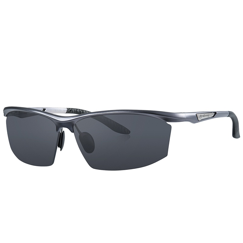 BOLON暴龙偏光太阳镜男士潮流个性墨镜开车方形半框眼镜BL9005