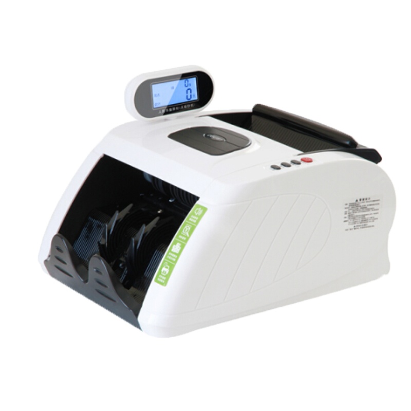 得力 3915S 验钞机 小型银行专用智能语音点钞机 单屏语音点验钞机