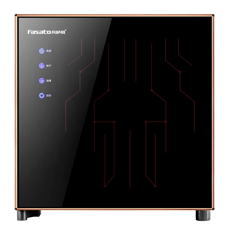 凡萨帝(fasato)消毒柜ZTP-50(HX系列)35L双层架小容量家用酒店饭店通用型不锈钢无磁材质国标二星