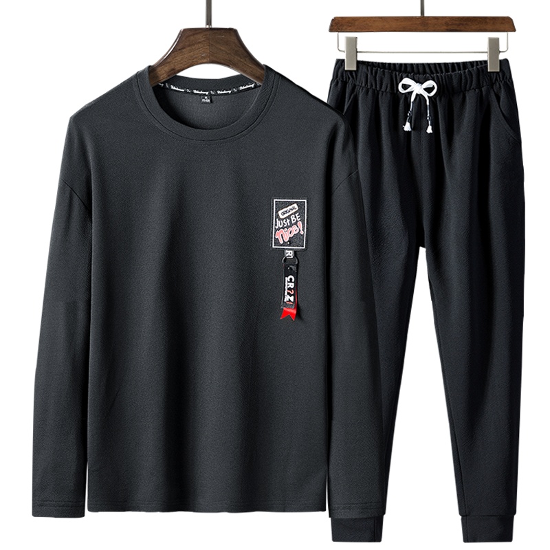 稻草人(Mexican)男春秋款潮牌套装男生韩版潮流学生时尚春秋装ins帅气休闲