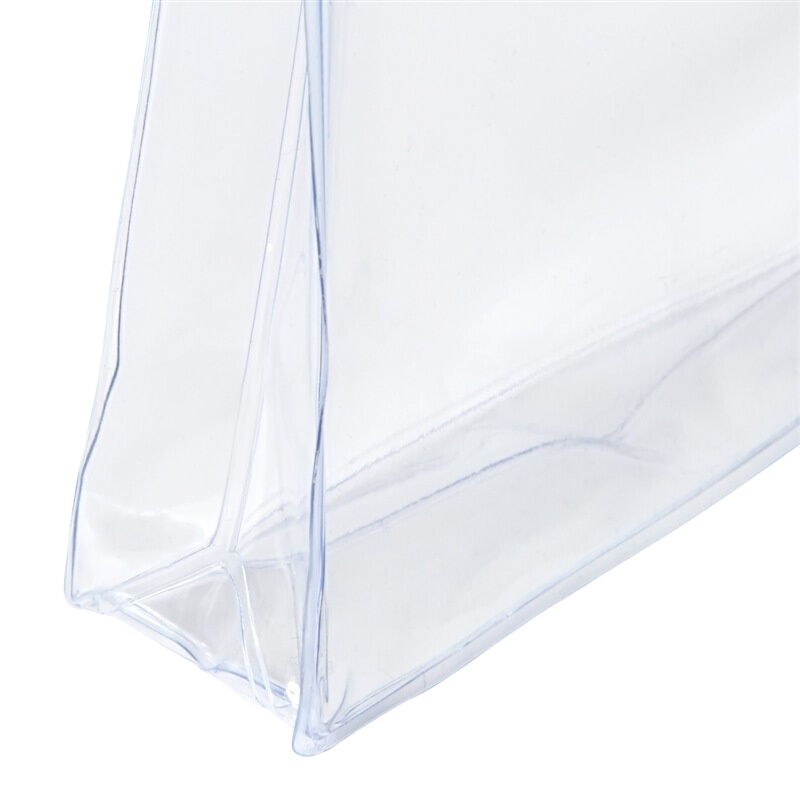 得力12只装A4拉边袋5586 塑料拉链袋(颜色随机)