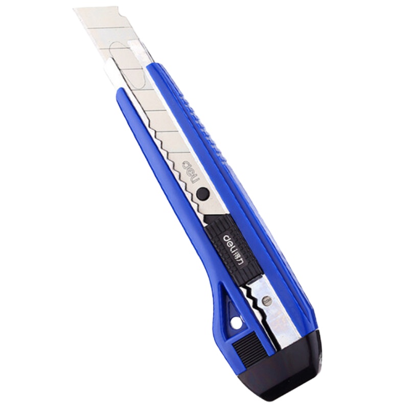 得力2041大号美工刀(彩色装)单只发售