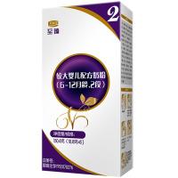君乐宝(JUNLEBAO)至臻较大婴儿配方奶粉2段(6-12个月适用)盒装 18.8g*8条