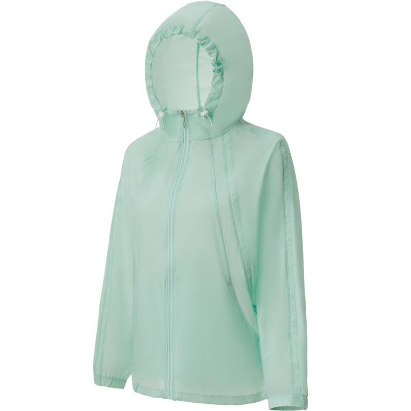 波司登防晒服女2021新款中长款薄夏季透气百搭连帽外套B10525512