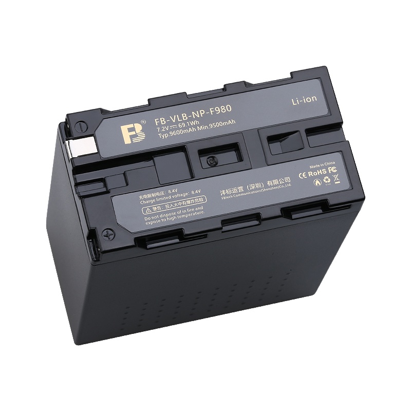 沣标VLB-NP-F980索尼相机电池9600毫安 SONY MC2500 MC1500C NX100 NX3 Z150