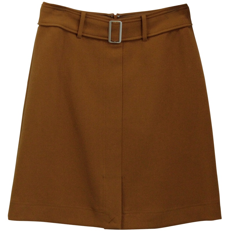 LIEDOW蕾朵时尚半身裙女2019春季新款修身A字裙百搭显瘦短裙女装