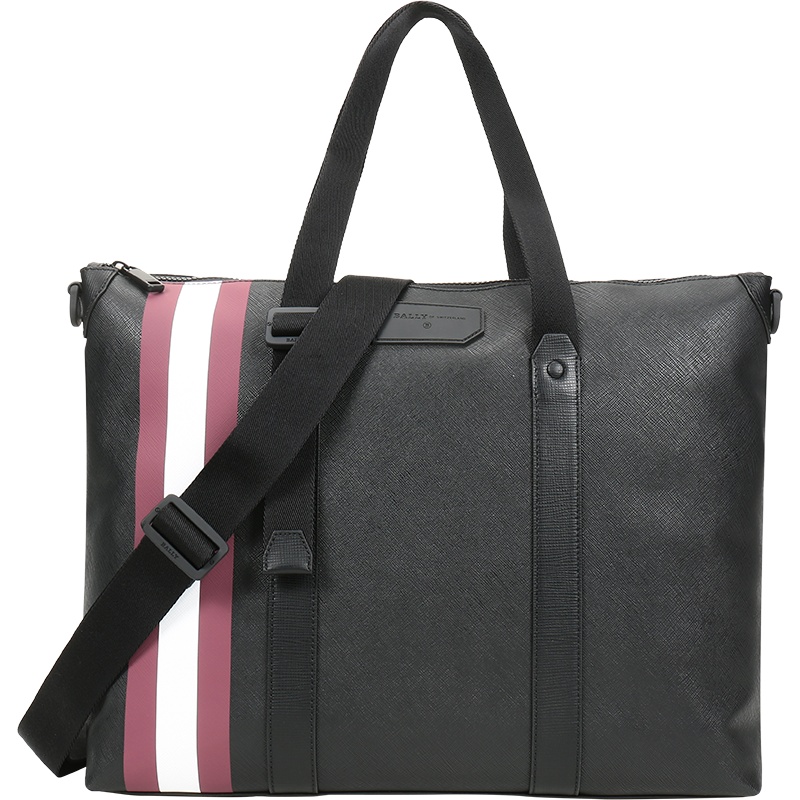 BALLY 巴利 男士 Off Shore系列涂层帆布手提单肩斜挎包 STONER OF
