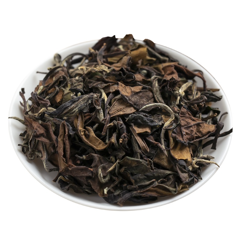 福鼎白茶陈年老白茶枣香老寿眉太姥山高山茶叶白牡丹花香贡眉散装