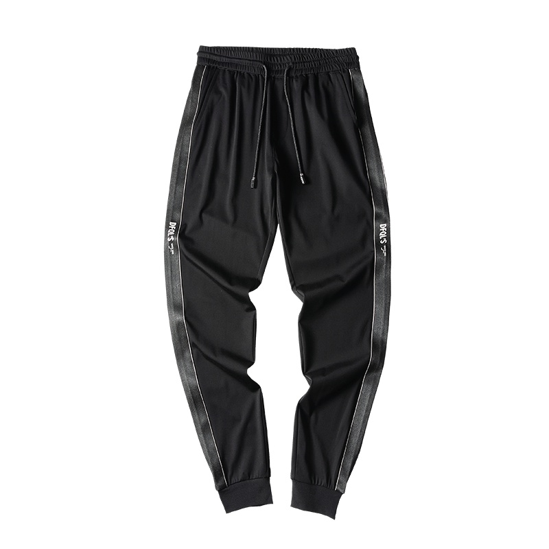 庄吉 2019春秋韩版潮流休闲时尚九分运动束脚裤男JU-CH-082