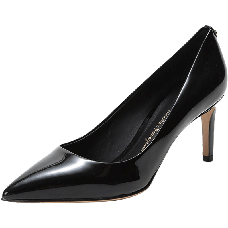 Salvatore Ferragamo 菲拉格慕 女士ALBA 70系列漆皮高跟鞋 0703280