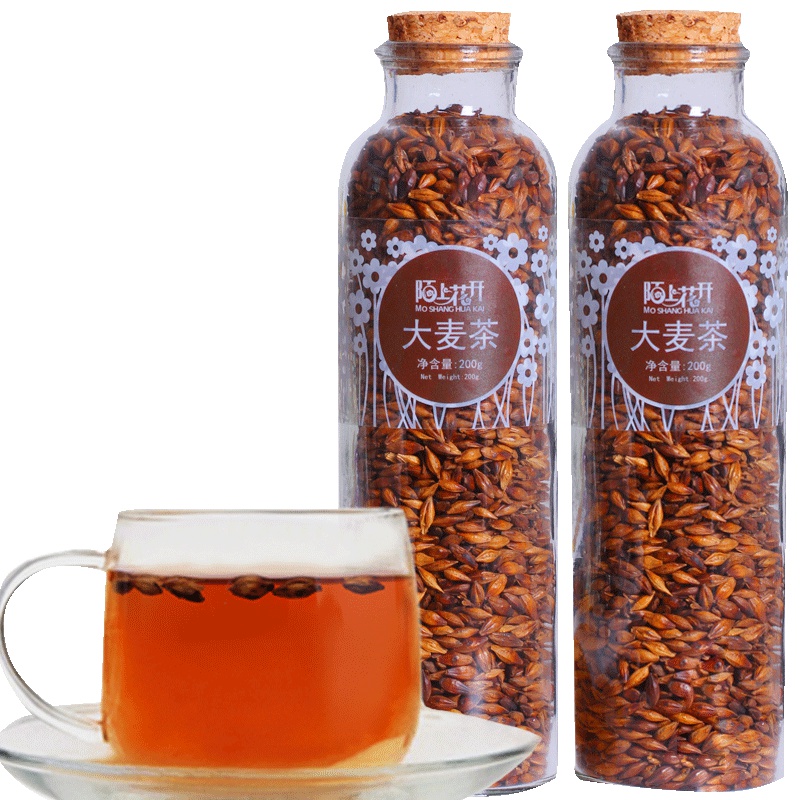 买1送1 陌上花开大麦茶 原味非袋泡茶叶 浓香型烘焙型麦芽五谷茶
