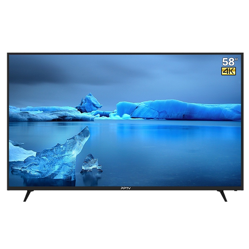 PPTV智能电视58T4 58英寸4K超高清HDR解码AI人工智能网络WIFI超薄平板液晶电视55 60