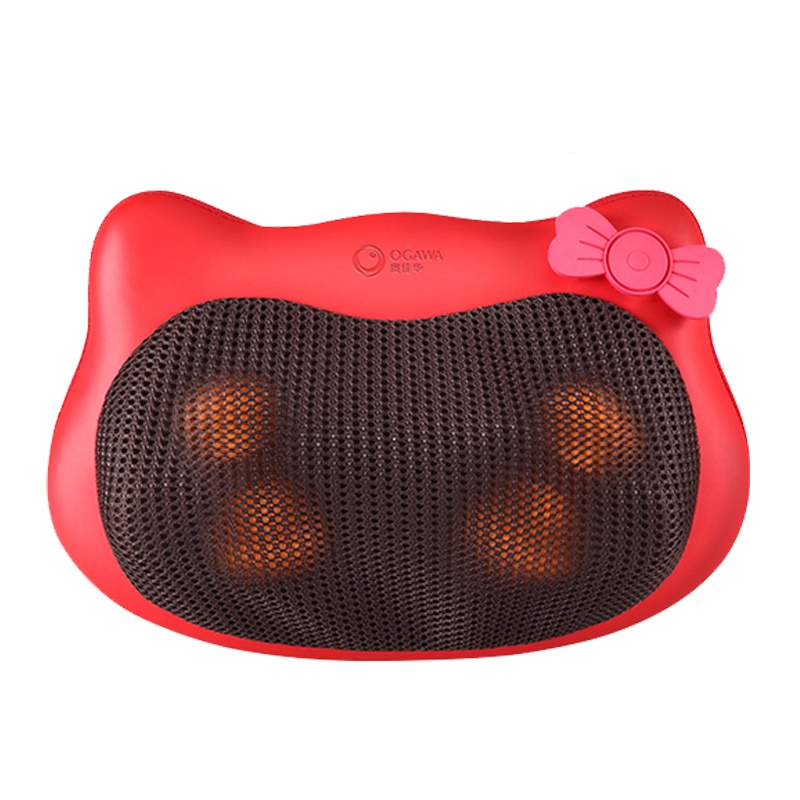 奥佳华(OGAWA)按摩枕OG-2010乐享猫 颈椎腰部按摩器 车载家用两用电动按摩靠枕电动 按摩器