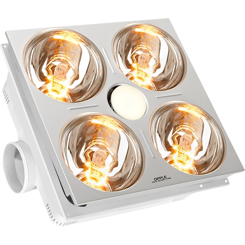 欧普照明灯暖led浴霸灯嵌入式集成吊顶 浴霸取暖模块换气照明300*300三合一多功能超薄 灯暖浴霸