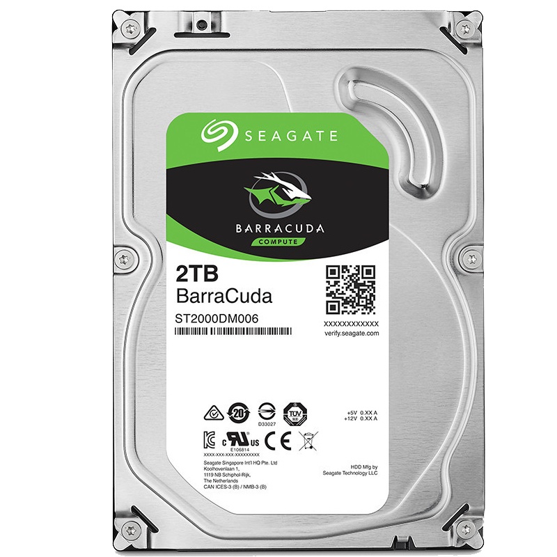 三星(Seagate)ST2000DM008酷鱼2TB 7200转256M SATA3 台式机械硬盘