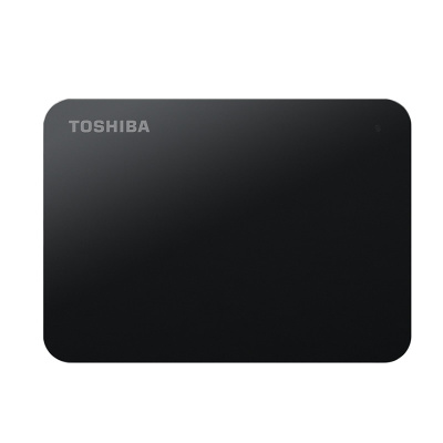 东芝(TOSHIBA)2TB 移动硬盘新小黑A3 USB3.0 2.5英寸兼容Mac电脑移动硬盘 稳定耐用 商务黑