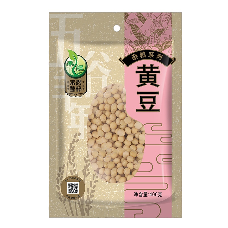 禾煜 黄豆 400g/袋 五谷杂粮 粗粮 豆浆原料 禾煜出品