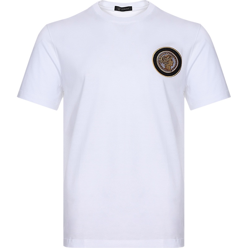 Versace 范思哲 男士棉质圆领短袖T恤衫 A79437 A201952