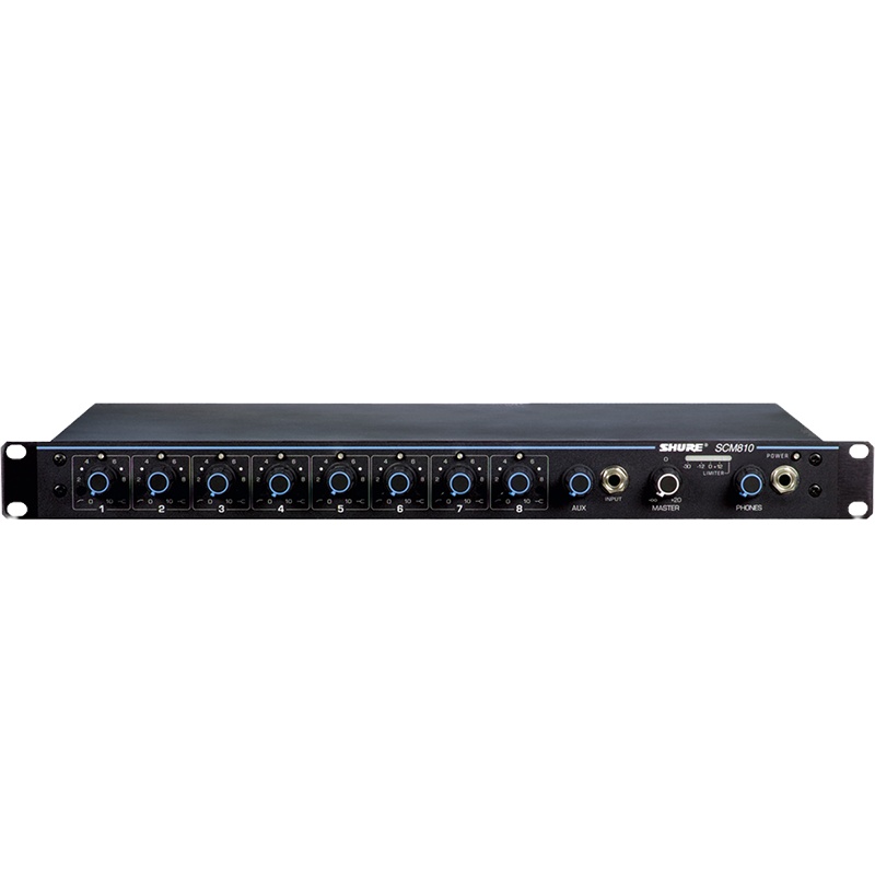 舒尔混音器SCM810