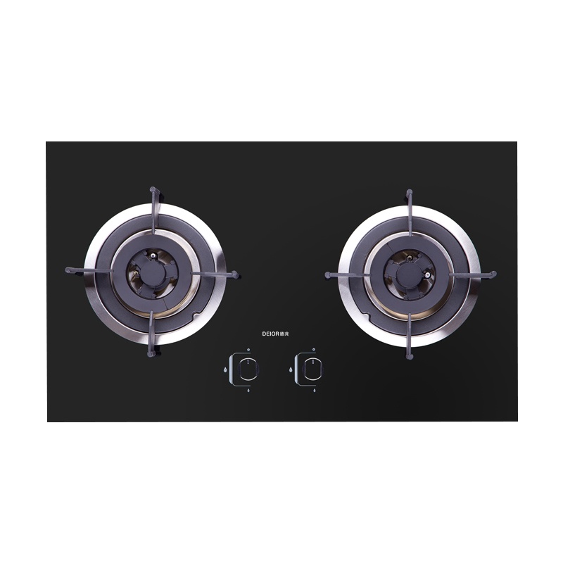 德兆F2/F3不锈钢家用燃气灶双灶天然气嵌入式双灶液化气煤气炉灶