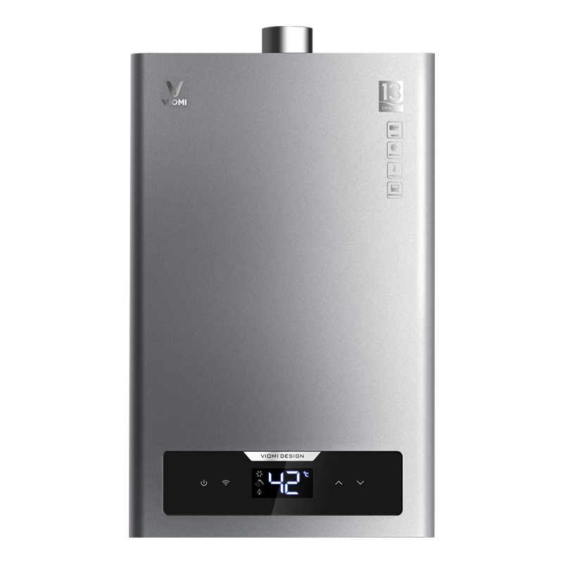 云米(VIOMI) 13升燃气热水器1C 水气双调 变频恒温 精准控温 智能分段燃烧天然气JSQ25-VGW133