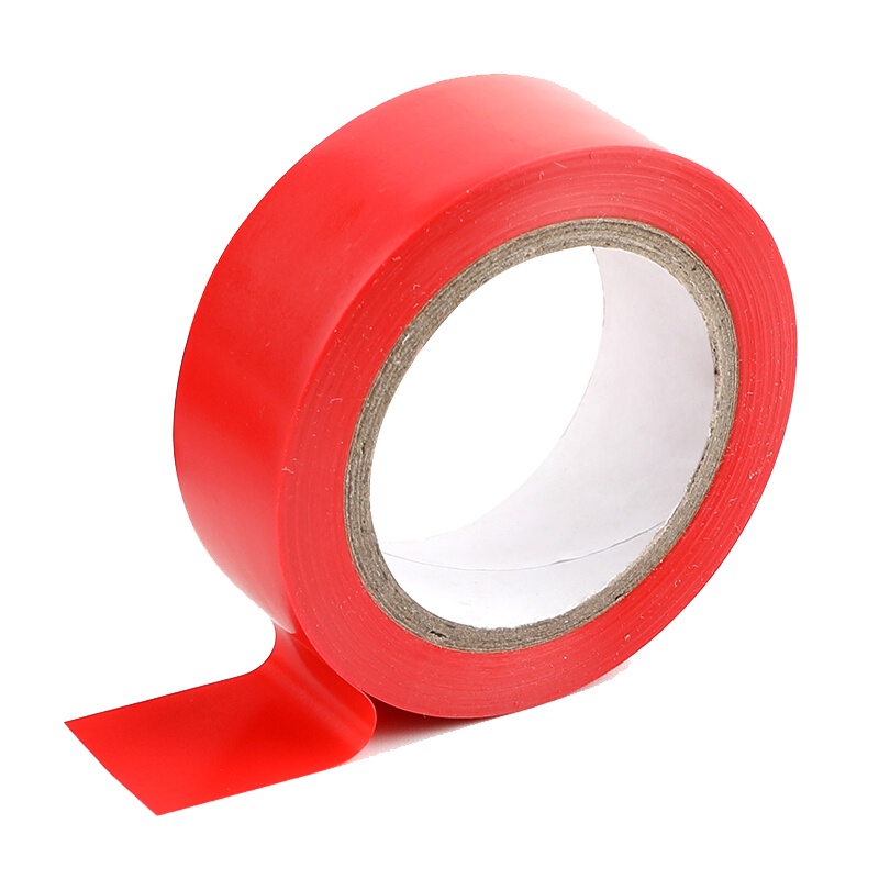 赛拓(SANTO)电工PVC胶布 电气绝缘胶带 PVC防水胶布红色 19mm*9m 10卷特惠装1961
