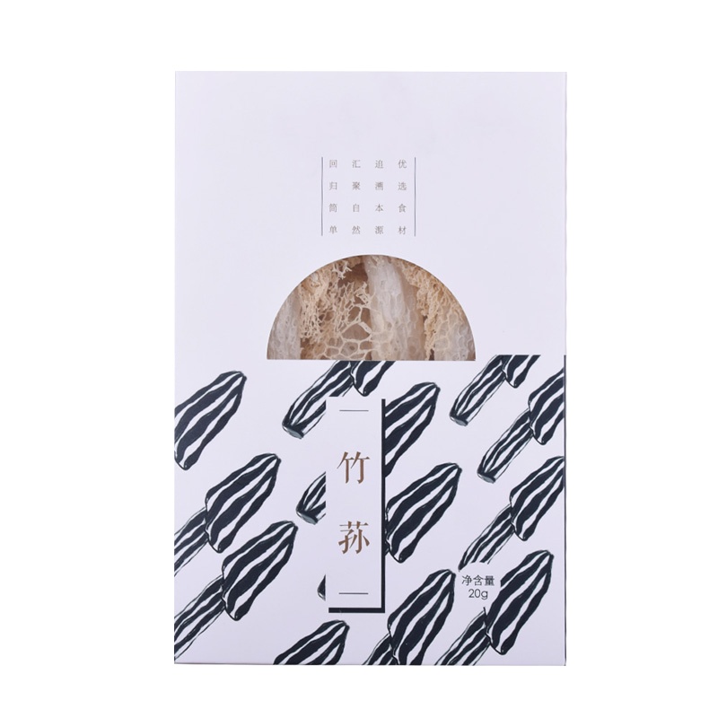姚朵朵 竹荪20g*2盒 无硫熏菌菇竹荪 山珍干货食用菌