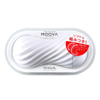 moova tenga飞机杯男用自慰器抽插夹吸日本成人情趣性用品MOOVA 白色柔软型