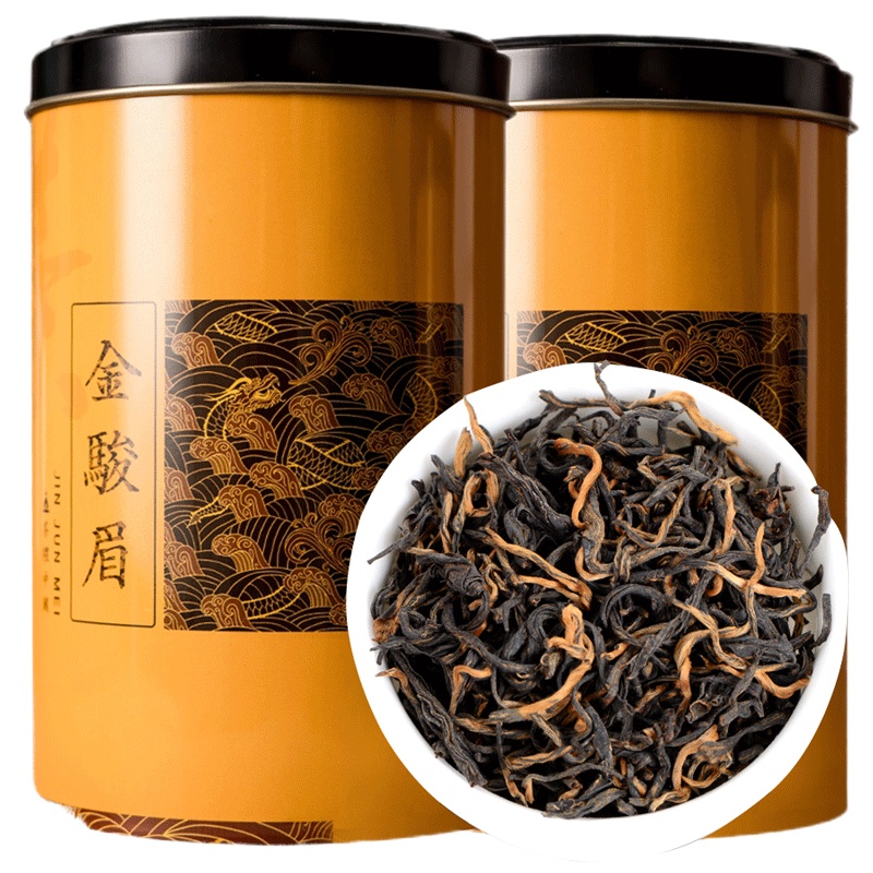 痴福 新茶金骏眉红茶散装茶叶春茶罐装蜜香型罐装福建红茶茶叶1罐100克