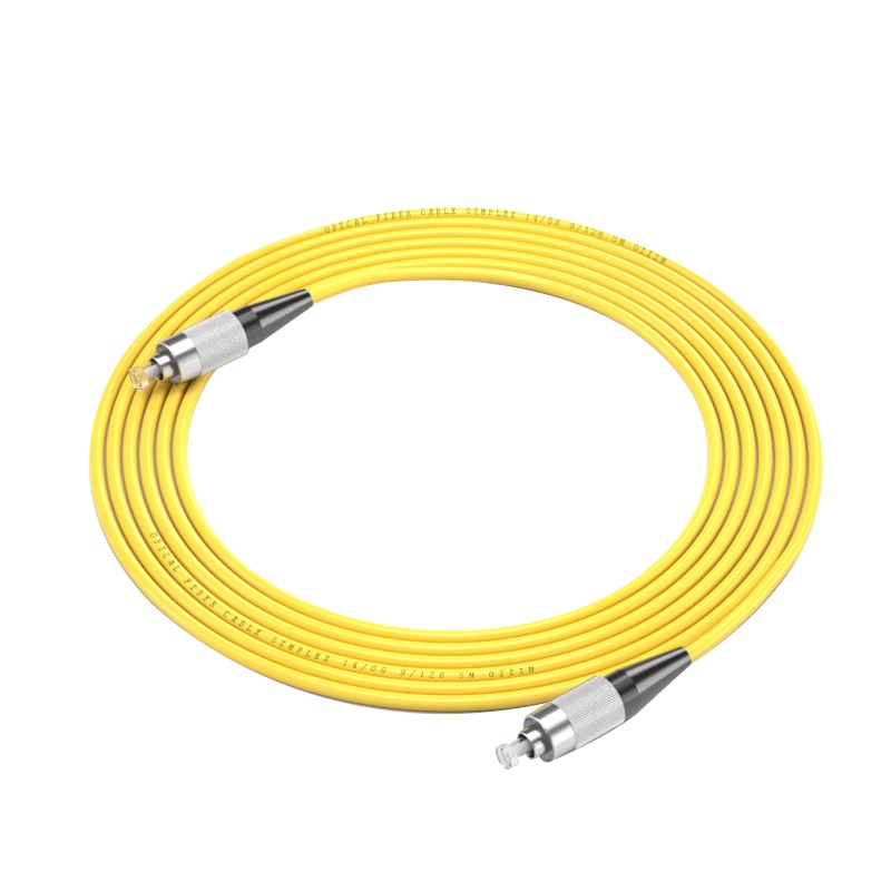 千天(QANTOP)光纤跳线 电信级光纤熔接收发器尾纤 光端机适用 FC-FC单模单芯QT-GXTX016