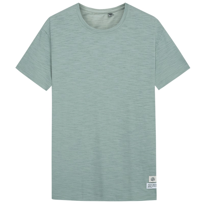 HODO红豆男装 夏季男士短袖圆领棉T恤休闲舒微弹适透气短袖男