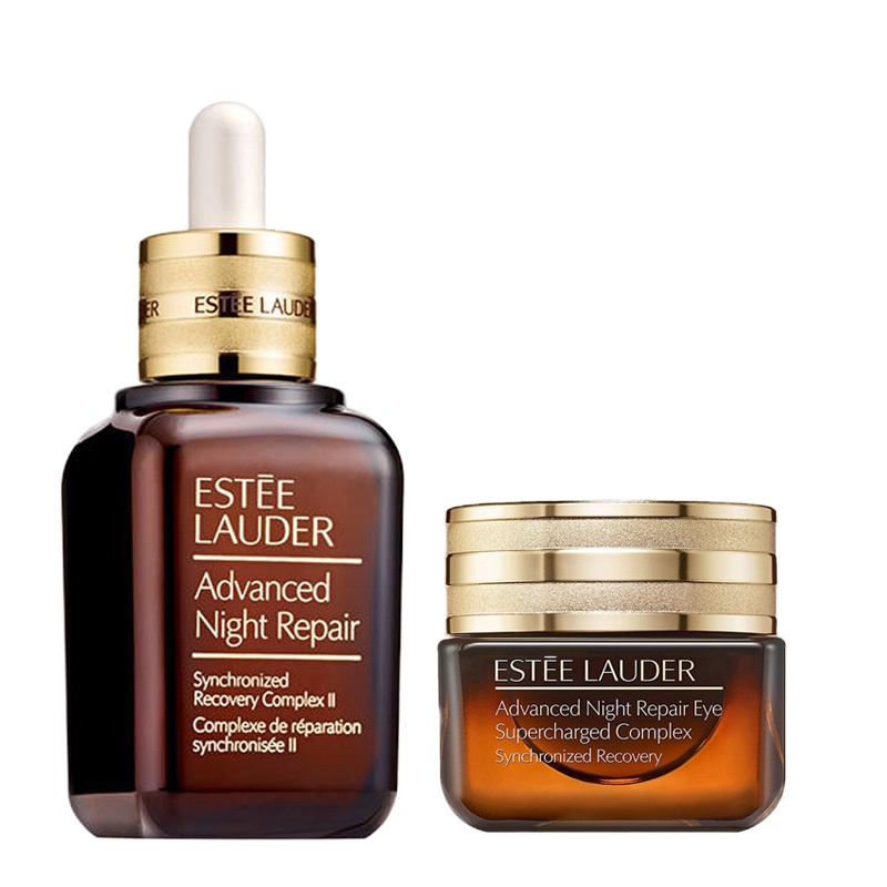 [新版升级ANR]雅诗兰黛眼霜 小棕瓶ANR眼部“抗蓝光”眼霜15ml (提拉 小棕瓶面部精华100ml+抗蓝光眼霜15