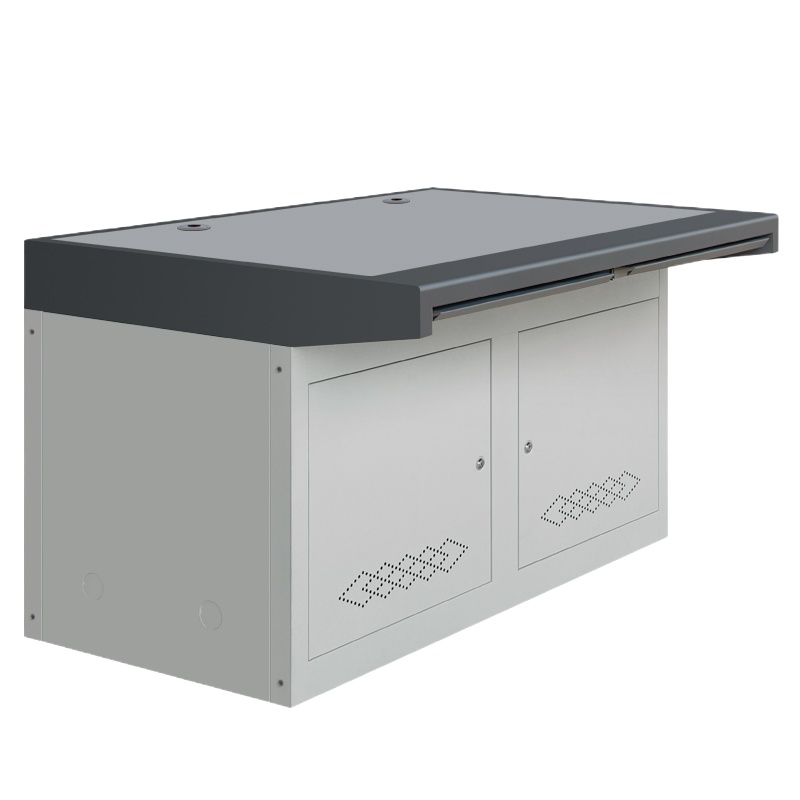 迅众 三联监控台1720*900*750mm 监控操作台控制台三双联操作台监控台调度台电脑操作台监控操控台