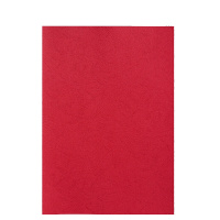 驰鹏 彩色皮纹纸 A4卡纸复印纸 红色 230g 100张/包