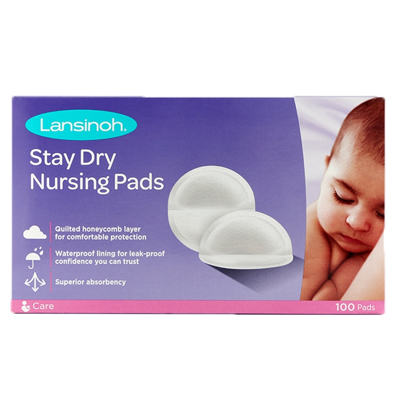 Lansinoh兰思诺 一次性超薄 防溢乳垫 100片装