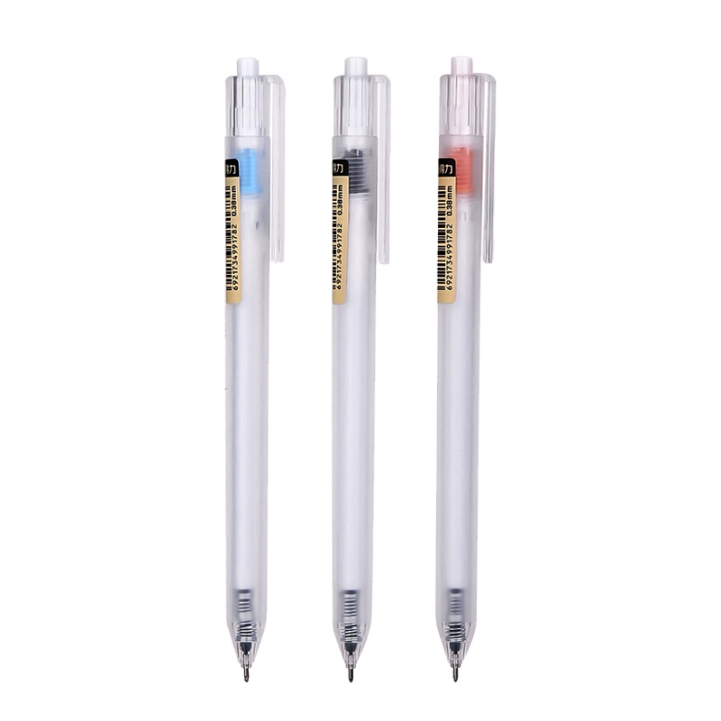 得力(deli)A115按动中性笔 黑色12支/盒 0.38mm全针管碳素笔学生水笔水性笔 走珠笔按动笔写字笔书写笔