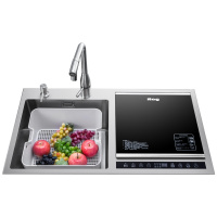 Reg/雷哲 X10集成水槽式洗碗机家用全自动嵌入式超声波果蔬消毒