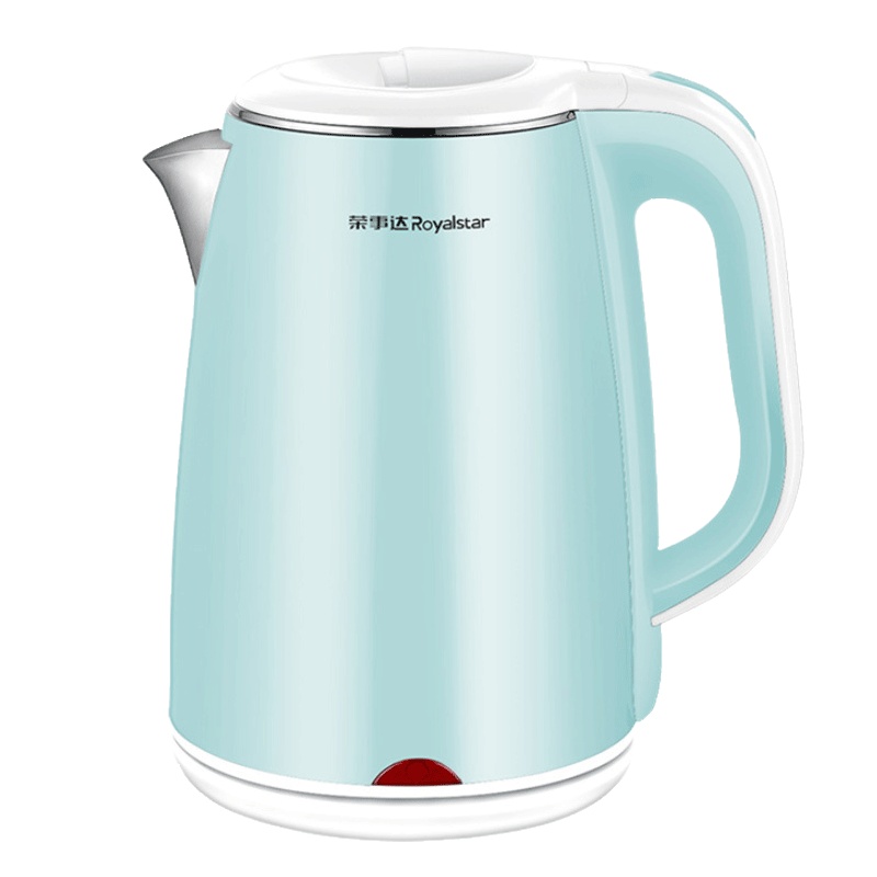 荣事达(Royalstar)电热水壶RSD-8167(蓝色)电水壶304不锈钢1.8L容量三层防烫暖水壶烧水壶开水壶