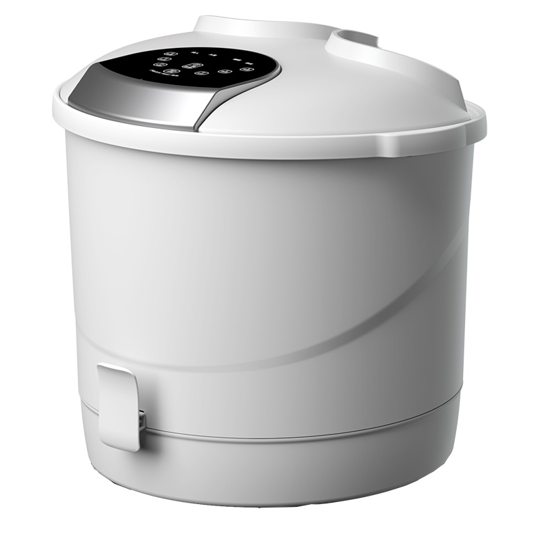 妙绝伦足浴盆泡脚桶加热家用小型按摩恒温足疗洗脚盆