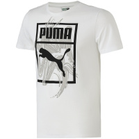 【自营】PUMA彪马男装运动服圆领LOGO短袖跑步健身T恤579411
