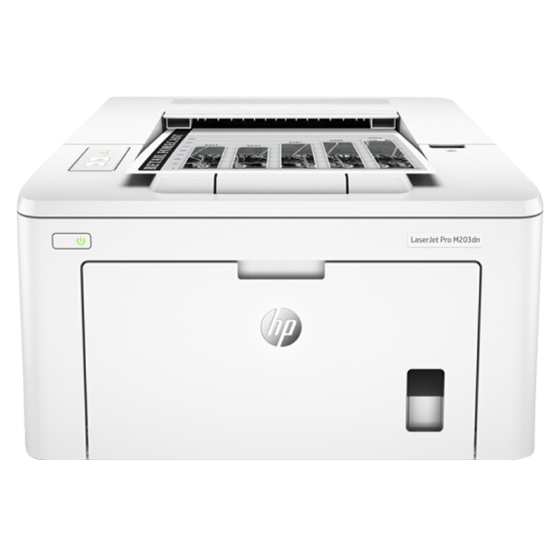 惠普（HP）LaserJet Pro M203DN A4黑白激光打印机（自动双面 有线网络 28页/分钟）